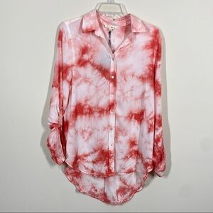 Jane & Delancey Tye Dye Shirt Long Sleeves Size S Brand New